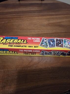 1991 Topps Micro Cards Complete Set